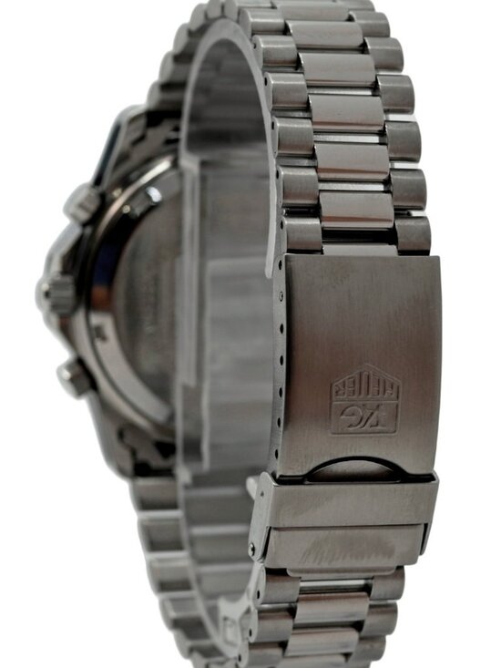 Tag Heuer 37mm Men\'s 2000 Series Chronograph Black Dial Watch! Ref: 273.206/1! main image 6